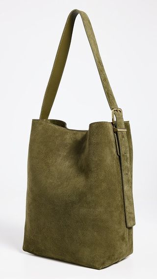 Madewell Suede Essentials Bucket Tote