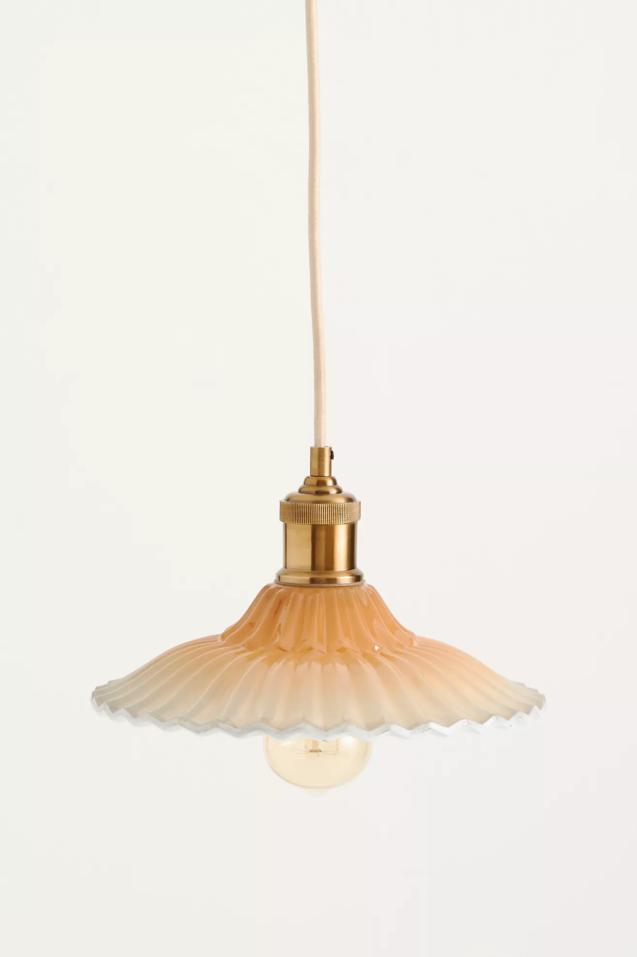 Flautist Glass Pendant