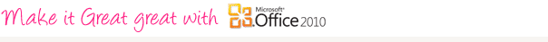 Microsoft office header