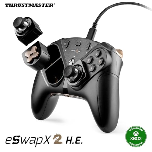 Thrustmaster Eswap X2 H.e Modular Hall Effect Controller - No Drift Gamepad With Back Buttons, Hot-Swap Modules, Mechanical Buttons - Compatible With Pc & Xbox Series X|s