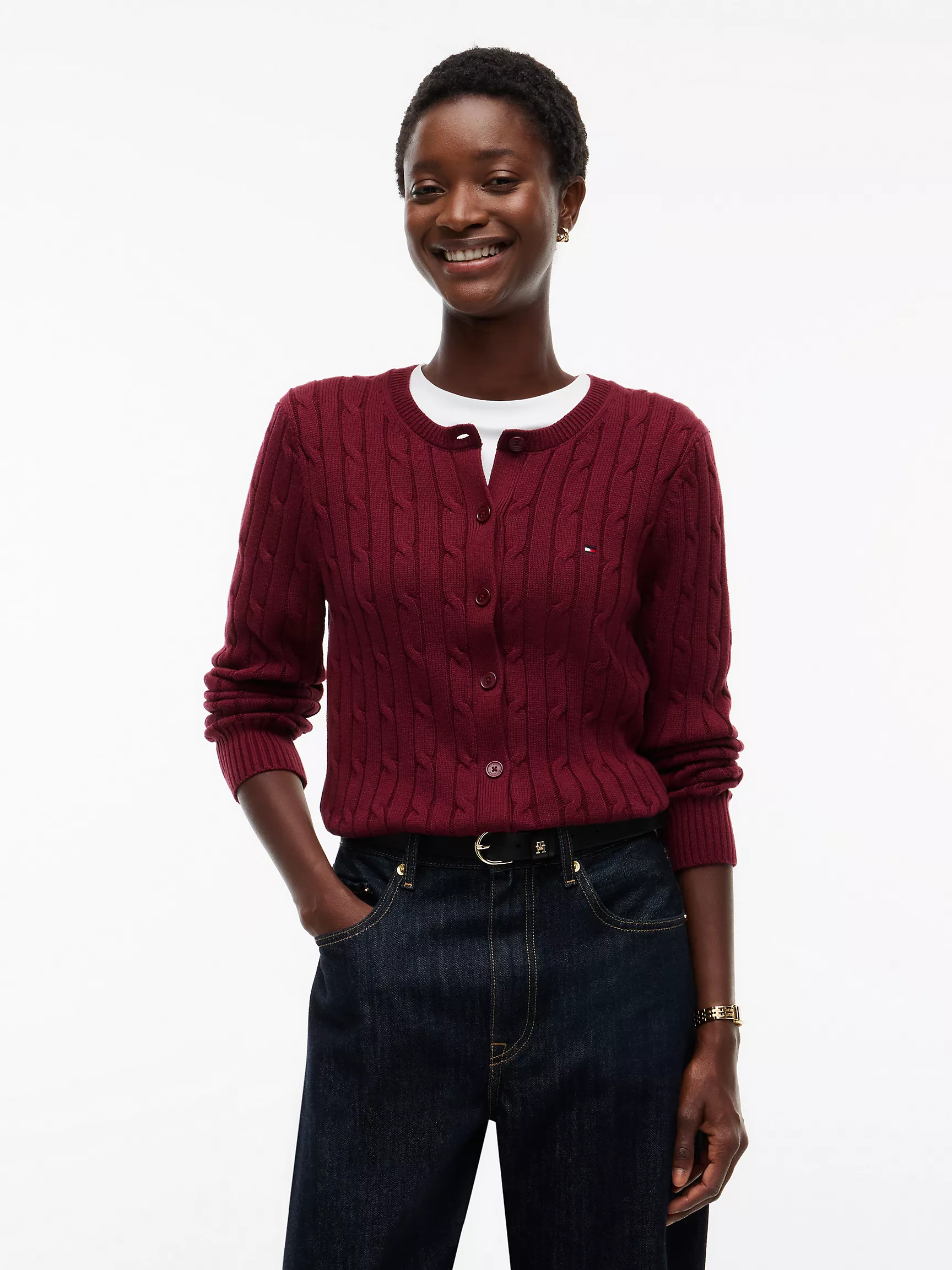 Tommy Hilfiger, Cable Knit Cardigan