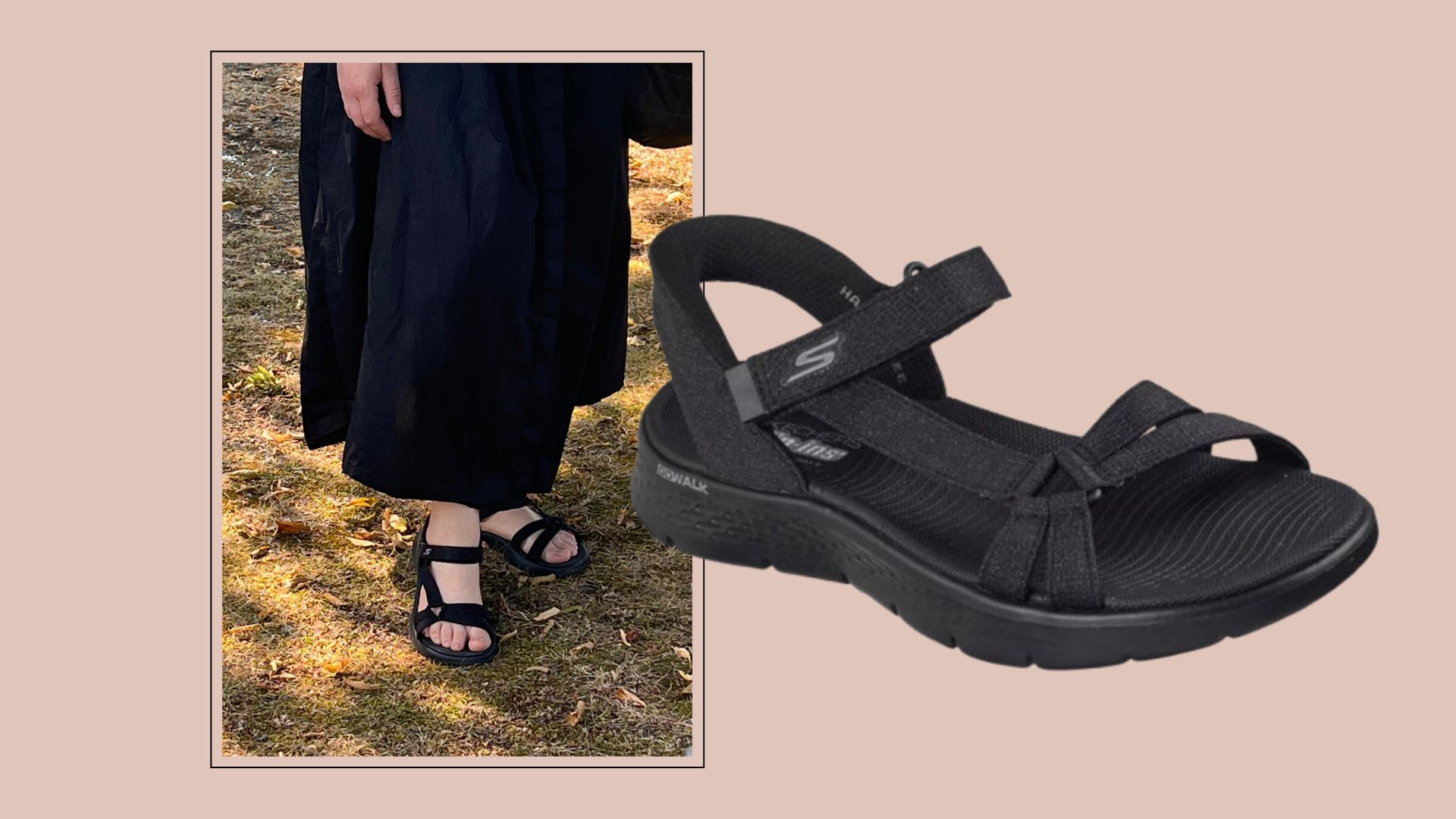 slip in skecher sandals