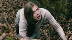 Hermione Corfield as Sawyer Scott in "Rust Creek" now streaming on Netflix