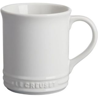 Le Creuset stoneware mug in white