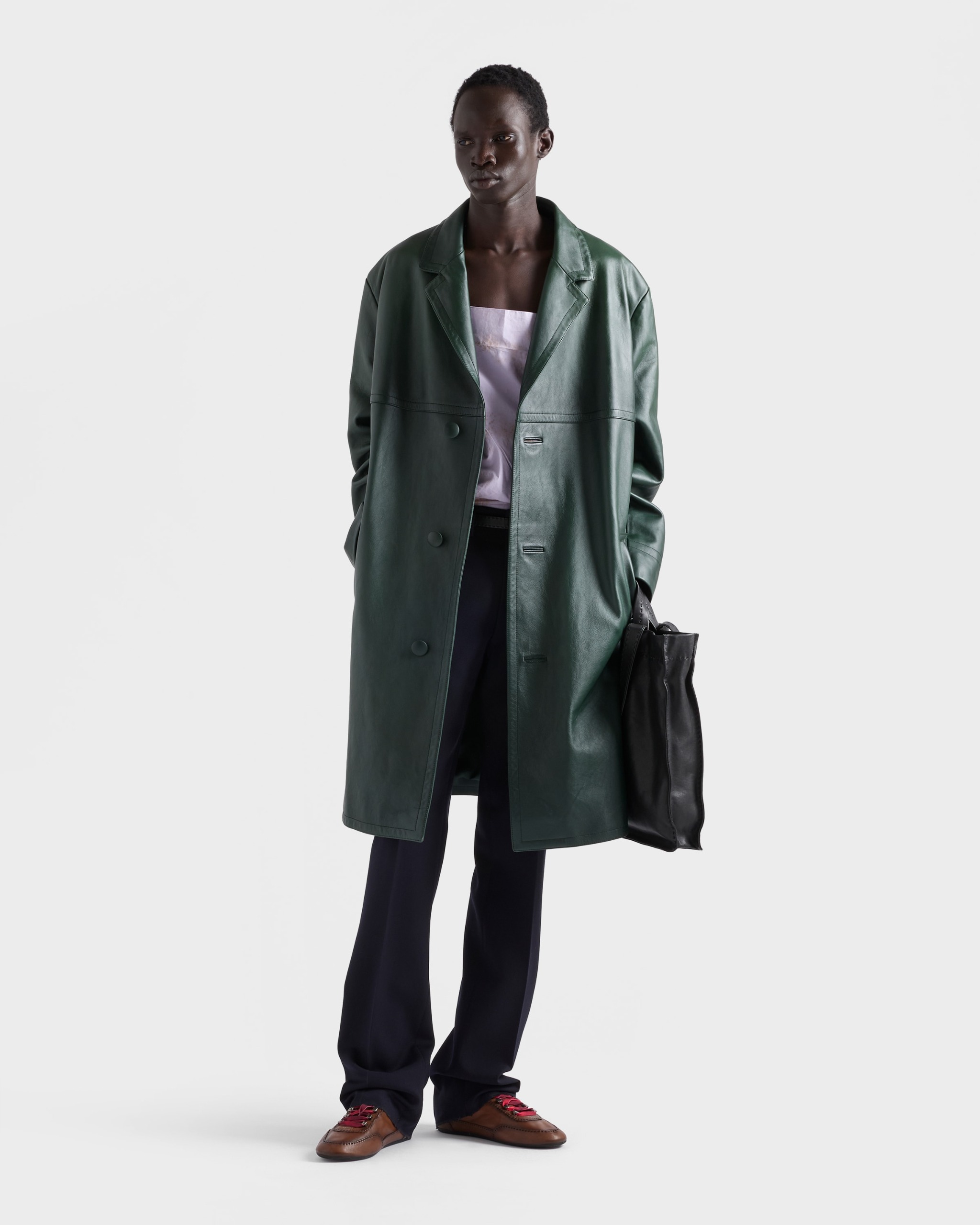 Leather Coat
