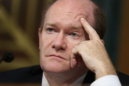 Democratic Senator Chris Coons.