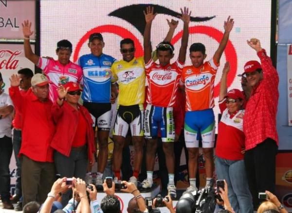 Classification leaders after stage three.