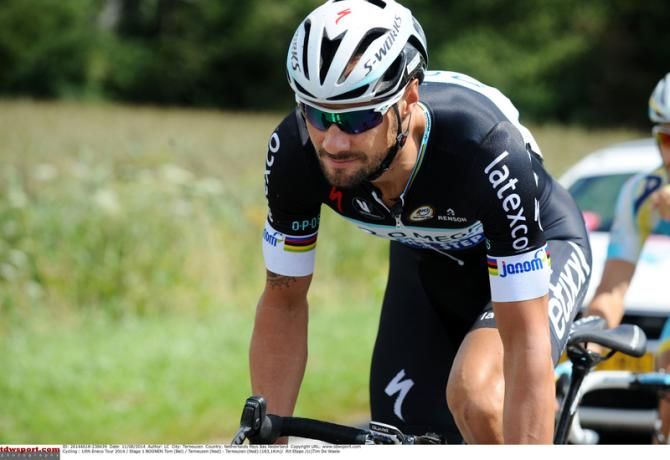 A bearded Tom Boonen (Omega Pharma-Quick Step)