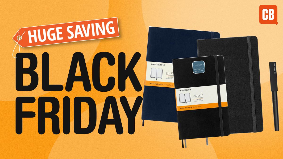 Black Friday Moleskine notebook deal