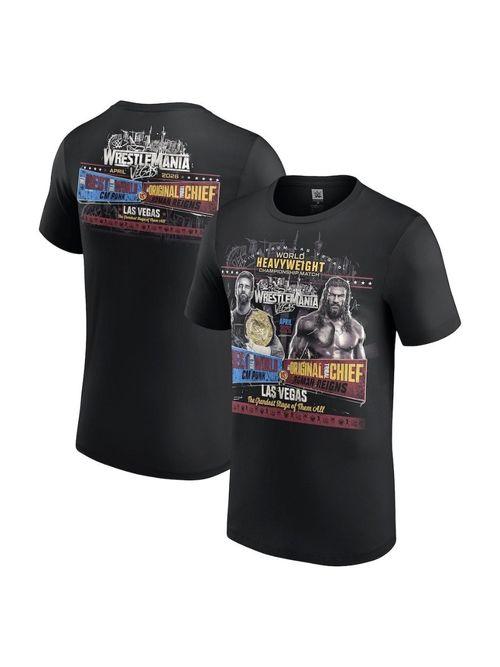 WrestleMania 42 CM Punk vs. Roman Reigns T-Shirt