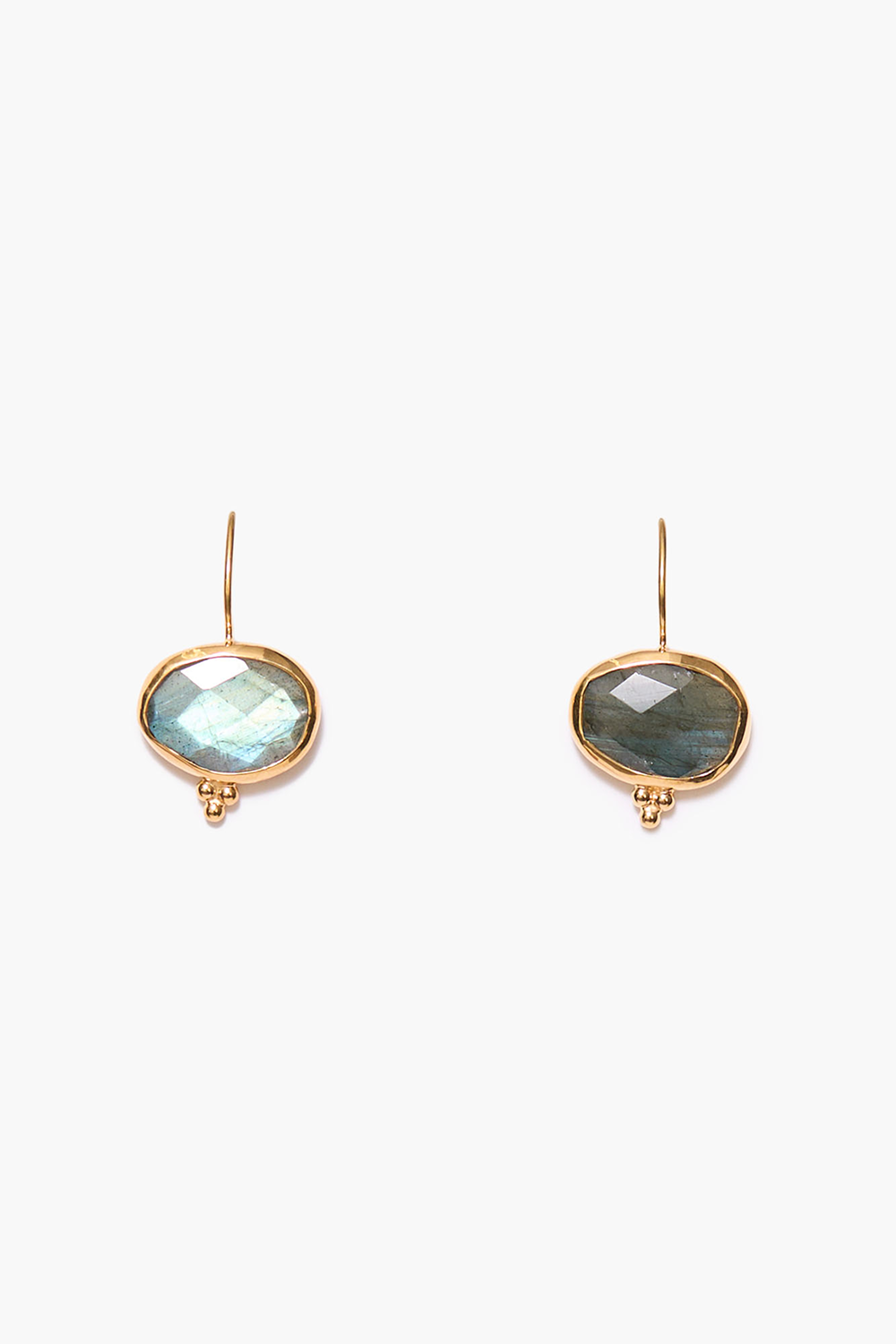 Horizon Earrings Labradorite