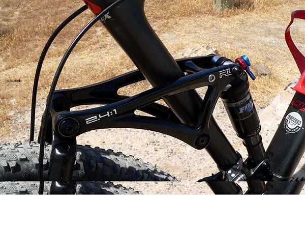 New forged aluminum rockers on the Fuel EX are carved out to reduce weight yet are still fully bearing-equipped for smooth operation.