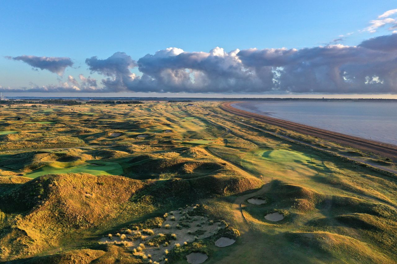 Royal St George's from the air