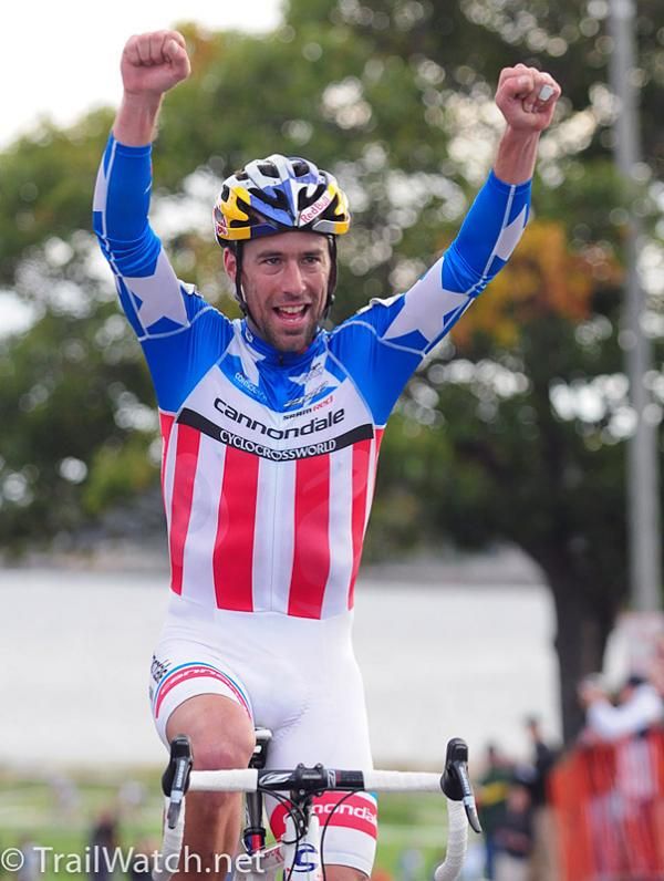 Tim Johnson (Cannondale - Cyclocrossworld.com) taking the victory on Sunday.