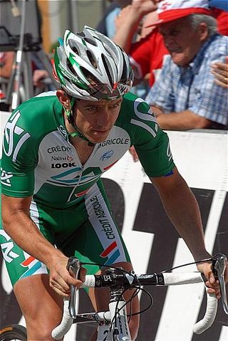 Sébastien Hinault (Crédit Agricole) at the Tour de Suisse