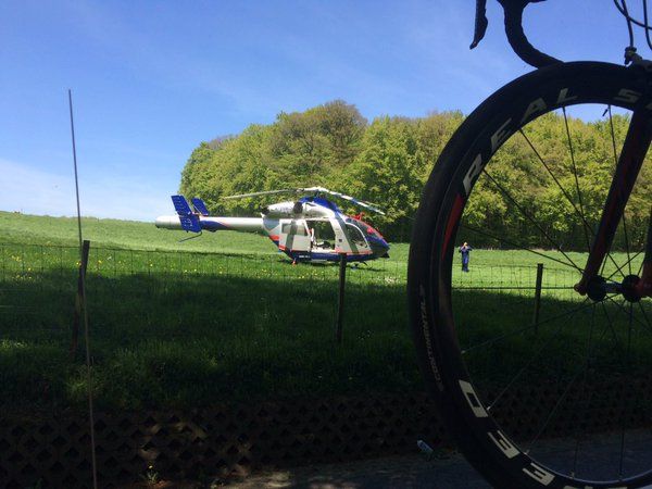 Air ambulances were called in because of the accident