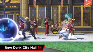 New Donk City Hall from Super Mario Odyssey is a new stage in Super Smash Bros Ultimate.