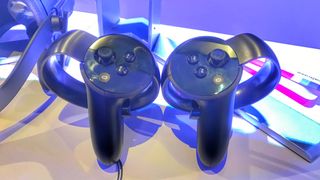 The Oculus Touch controllers