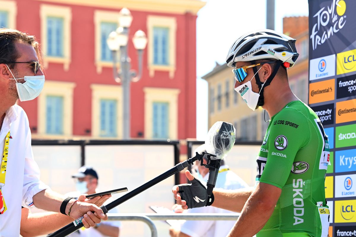 Tour de France 2020 107th Edition 2nd stage Nice Nice 186 km 30082020 Peter Sagan SVK Bora Hansgrohe photo POOL Vincent KalutPNBettiniPhoto2020