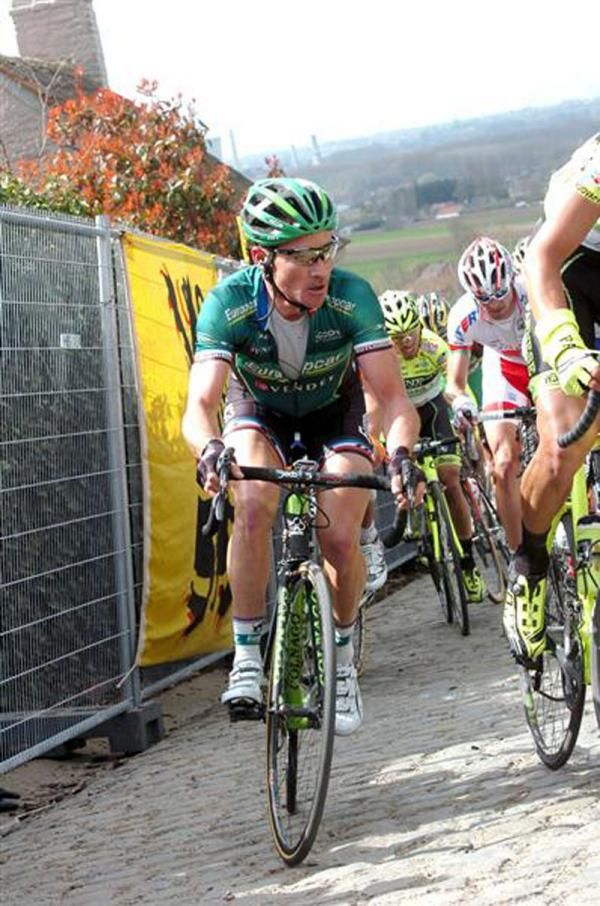 Team Europcar's Thomas Voeckler finished in eighth place