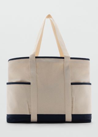 Textured Cotton Bag