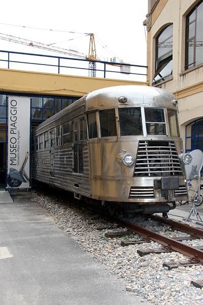 The entrance to the Museo Piaggio