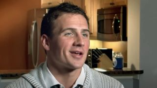 Ryan Lochte being interviewed in What Would Ryan Lochte Do?