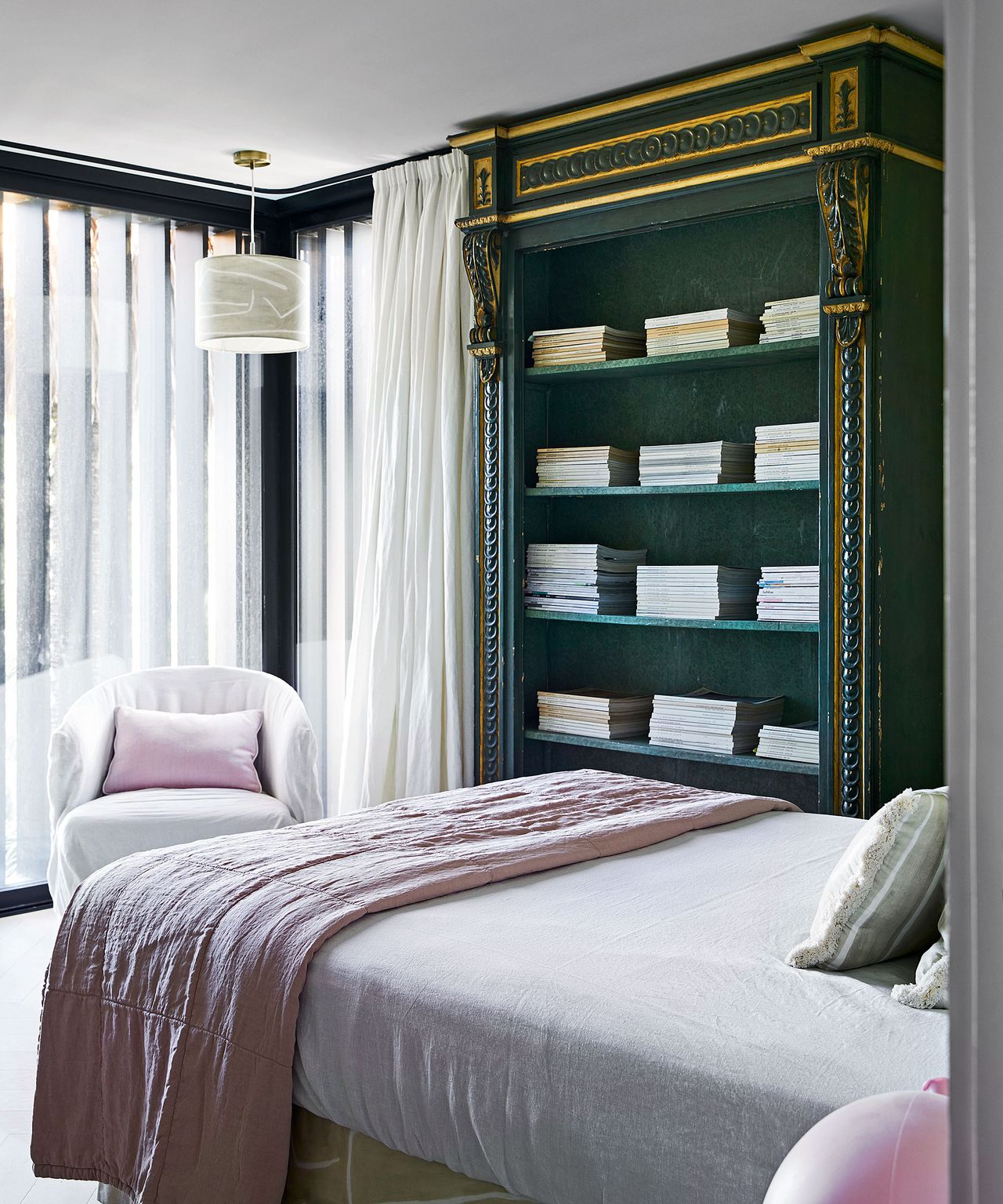 Bedroom trend colorful furniture