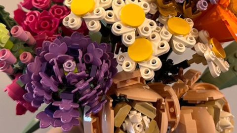 Lego Flower Bouquet closeup