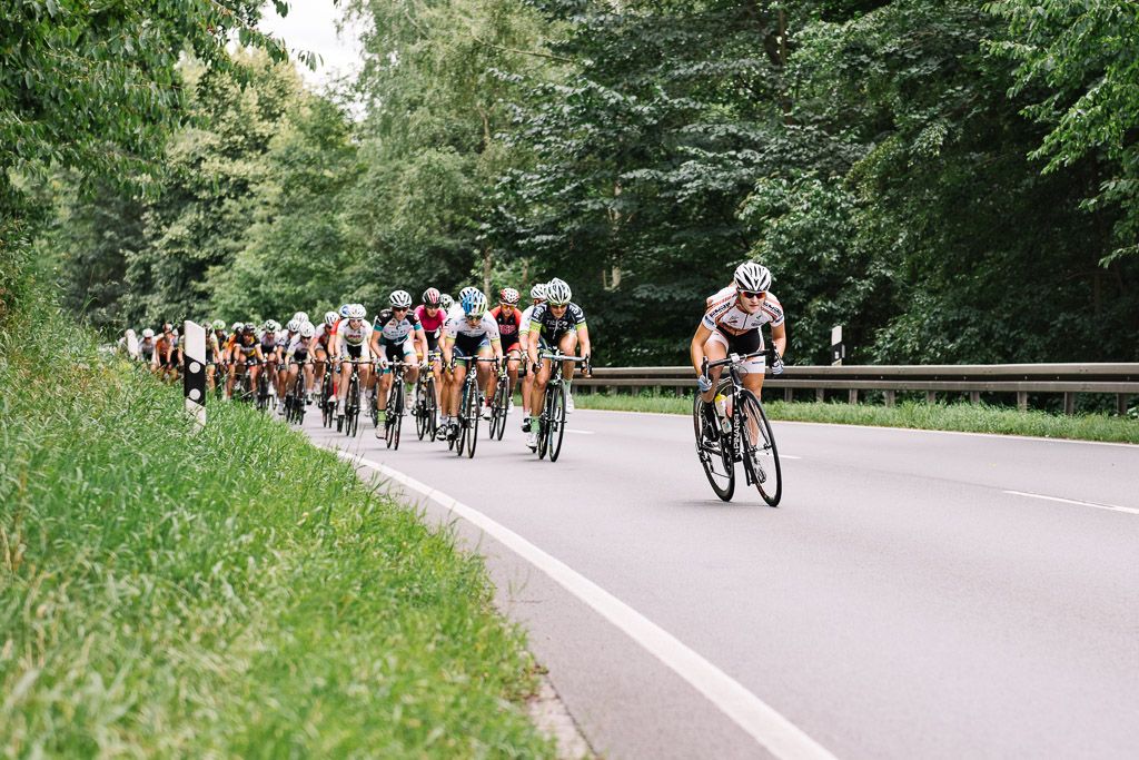 Stage 4 of the women's Th&uuml;ringen Rundfahrt