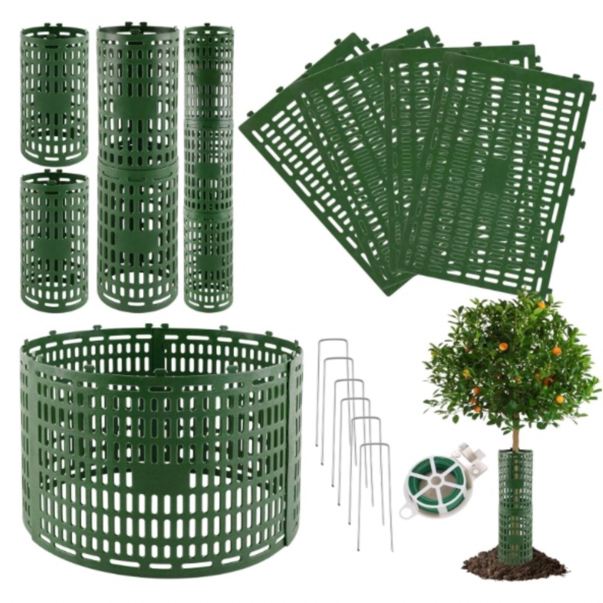 Latern, Plant Trunk Protectors, 30 x 20cm, Pack of Eight
