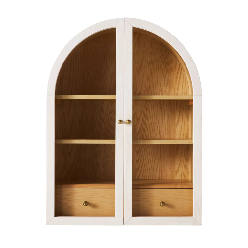 Fern Wood Bathroom Wall Cabinet