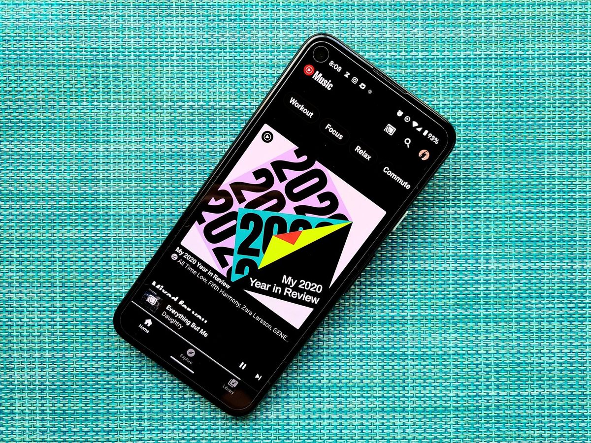 YouTube Music Year in Review playlists show your mostplayed songs