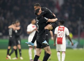 Benfica knocked Ajax out of the Champions League