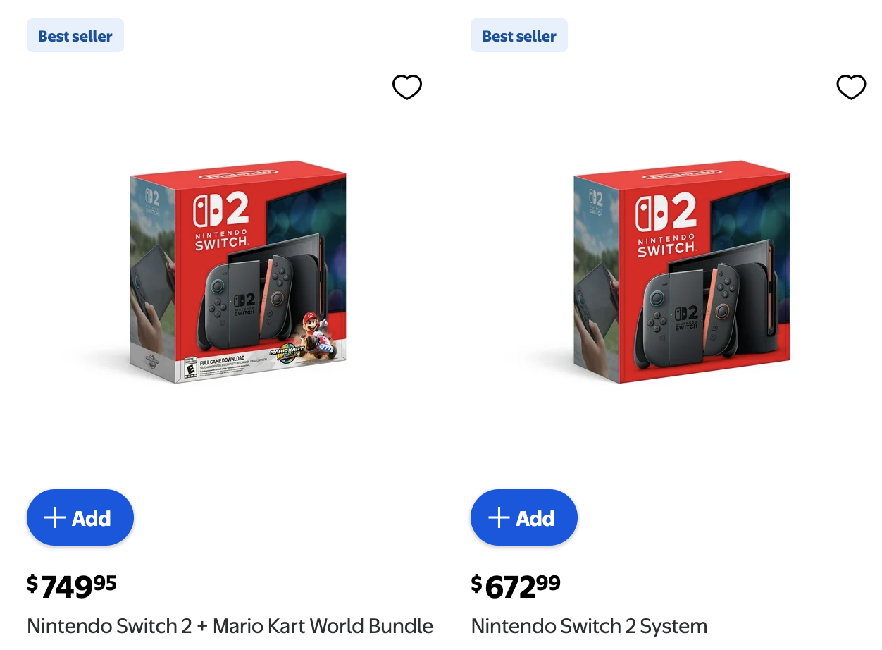 Switch 2 Walmart