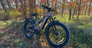A Puckipuppy offroad e-bike
