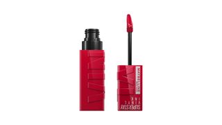 Maybelline Vinyl Ink Superstay Liquid Lipstick in Wicked red lipstick