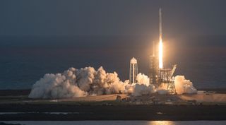 Falcon 9 liftoff Oct 11