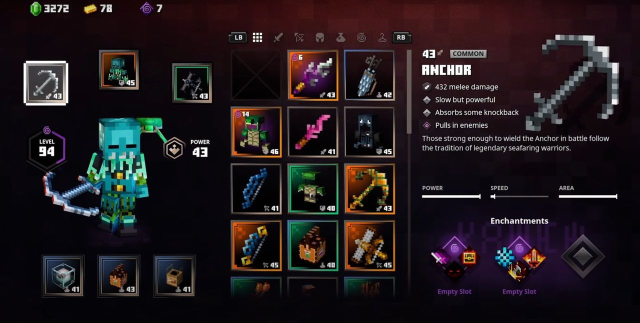 Minecraft Dungeons Dlc Hidden Depths Diary Screenshot