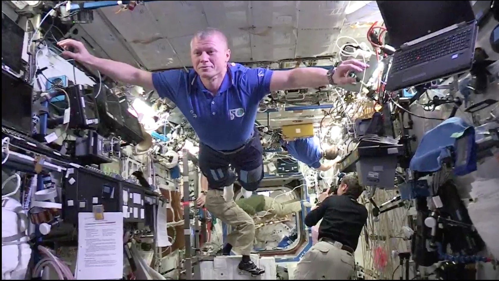 #MannequinChallenge on ISS