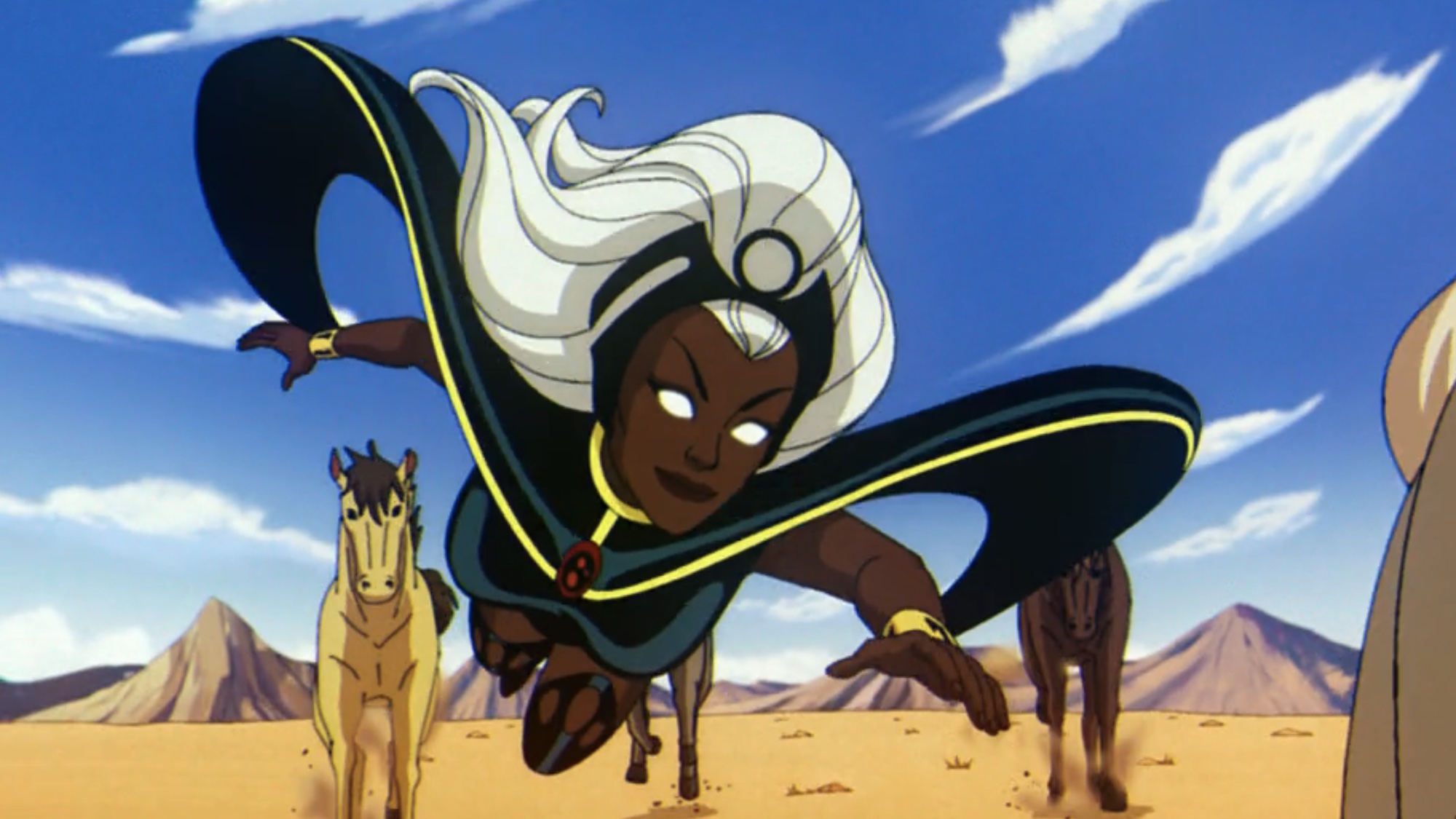 Storm flying in X-Men '97.