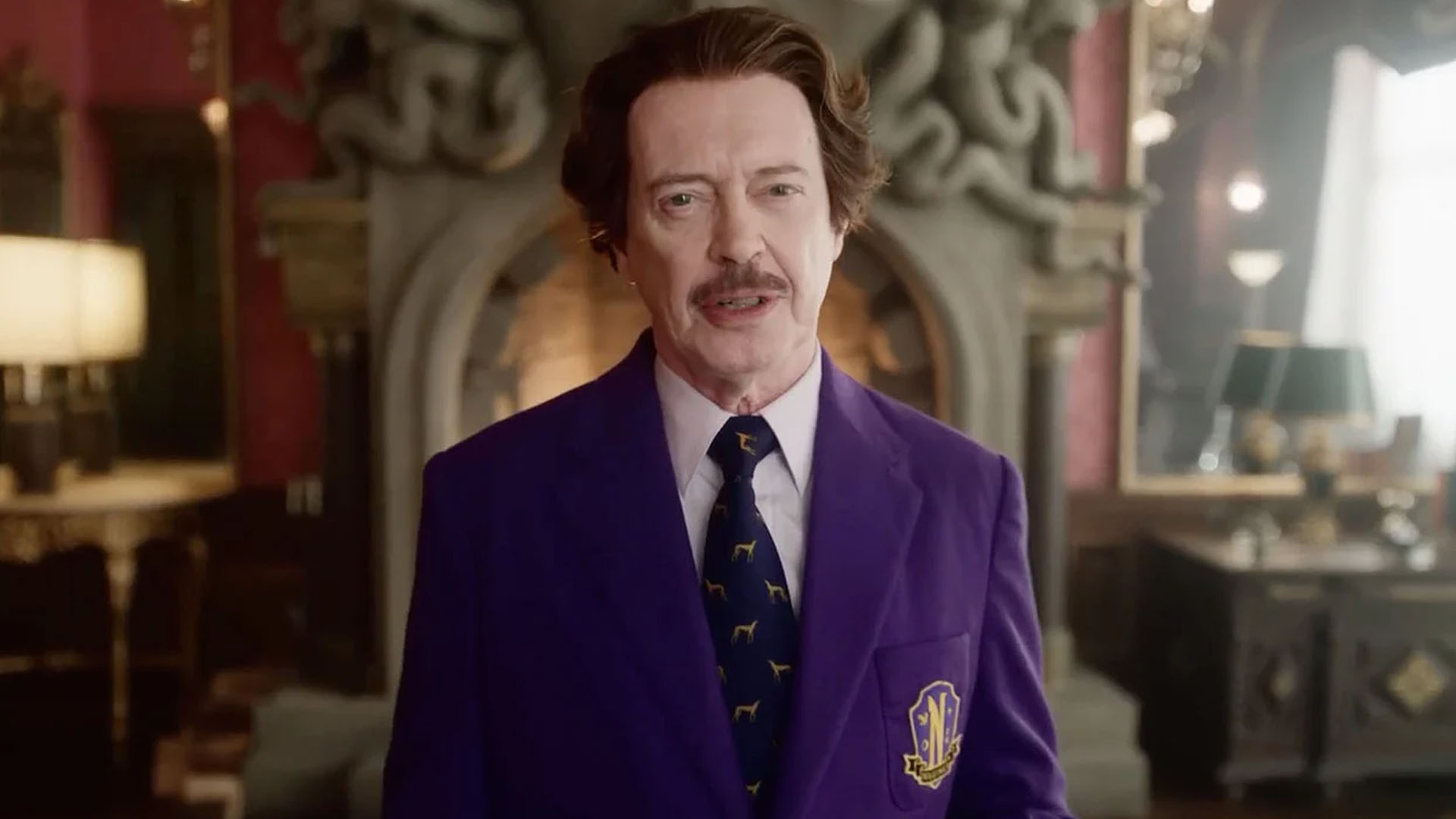Steve Buscemi in Wednesday season 2.
