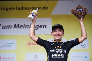 Lisa Brennauer (Wiggle High5) wins stage 4 at Lotto Thuringen Ladies Tour