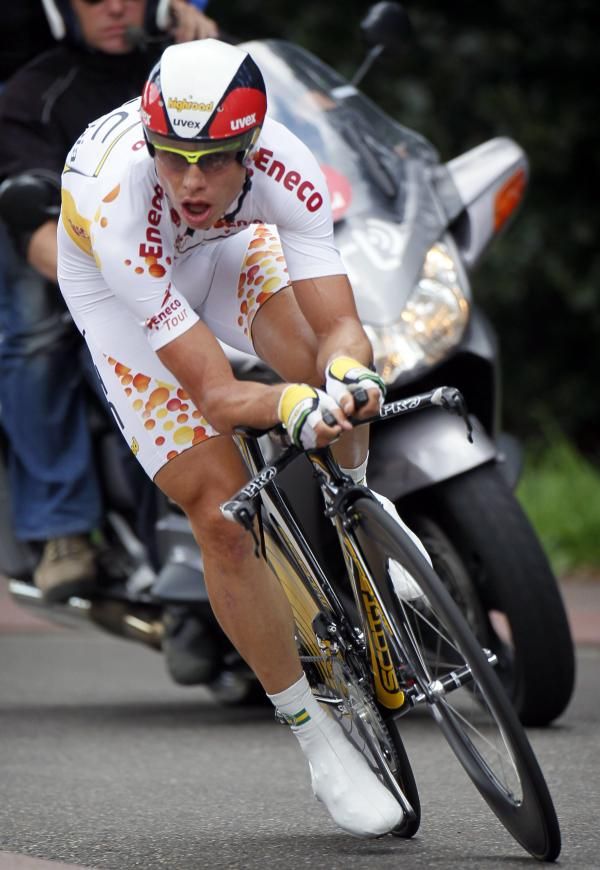 Tony Martin (HTC-Columbia) took stage and overall honours on the final day