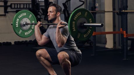 Barbell Squat - Thighs Exercise for Gym 