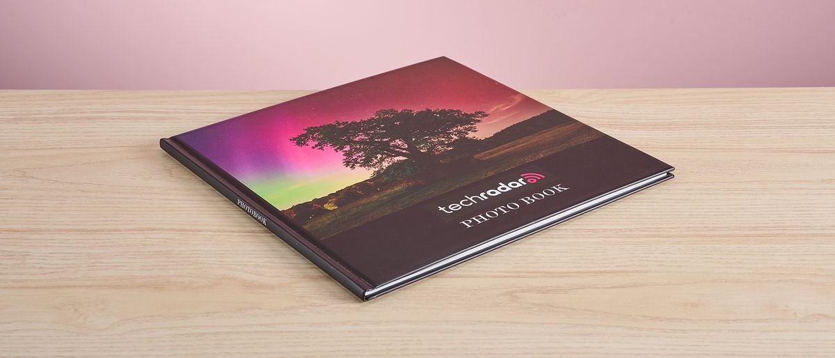 Shutterfly Photo Book on a wooden surface