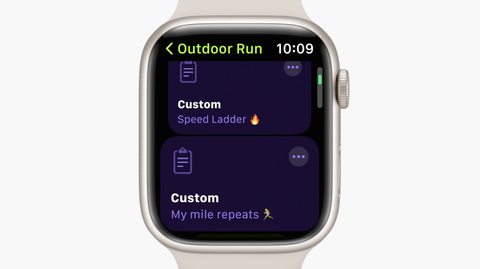 how to find workout app on apple watch