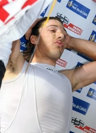 Cancellara reflects on his day's efforts.