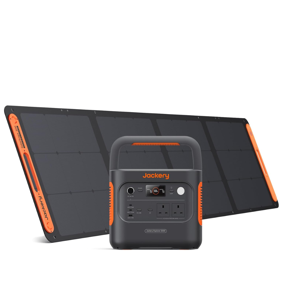 Jackery Explorer 2000 V2 on a white background