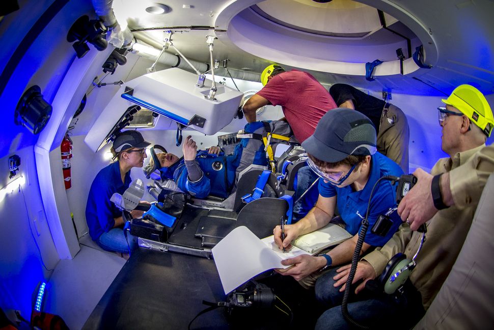 Photos: New 'Boeing Blue' Spacesuit for Starliner Capsule | Space